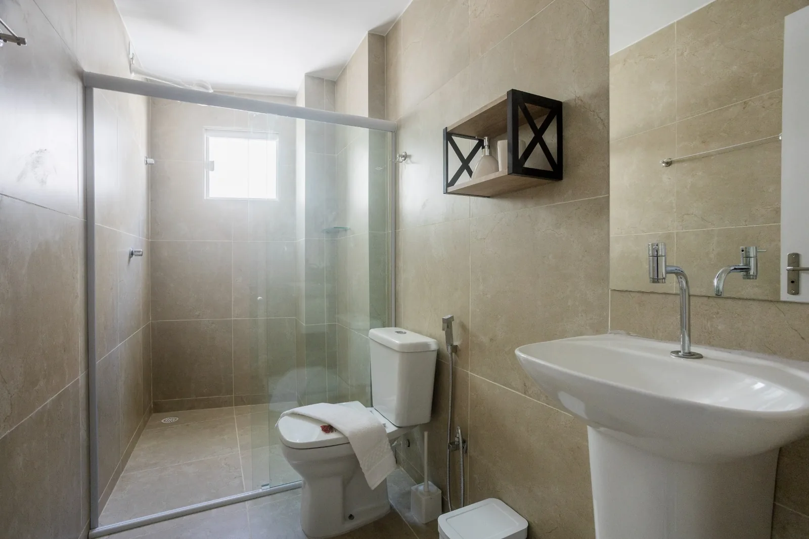 Banheiro do Apartamento Single
